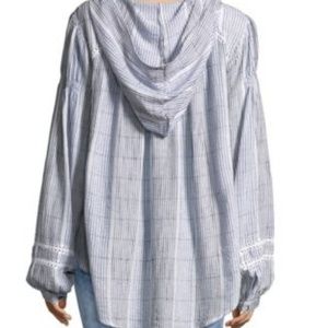 Free People baha striped pullover